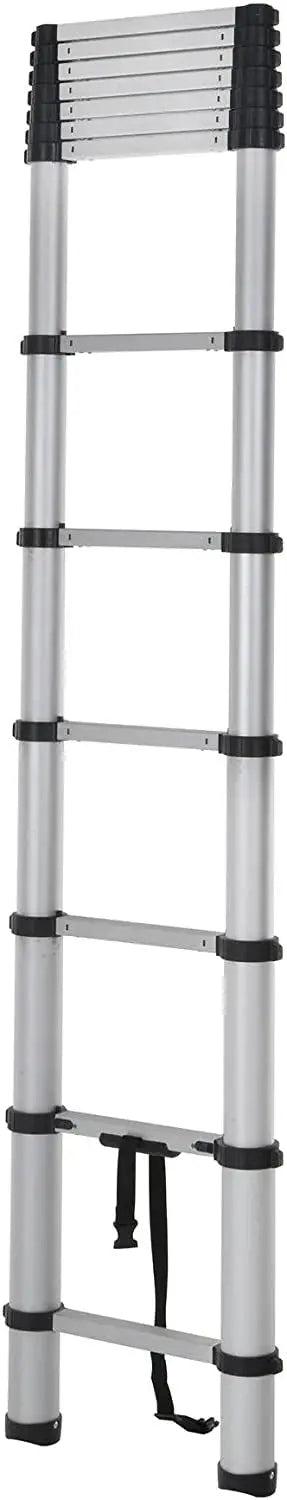 SmartClose Telescoping Aluminum Ladder  300-Lb Capacity, 12.5-Foot Reach with Soft-Close Locks