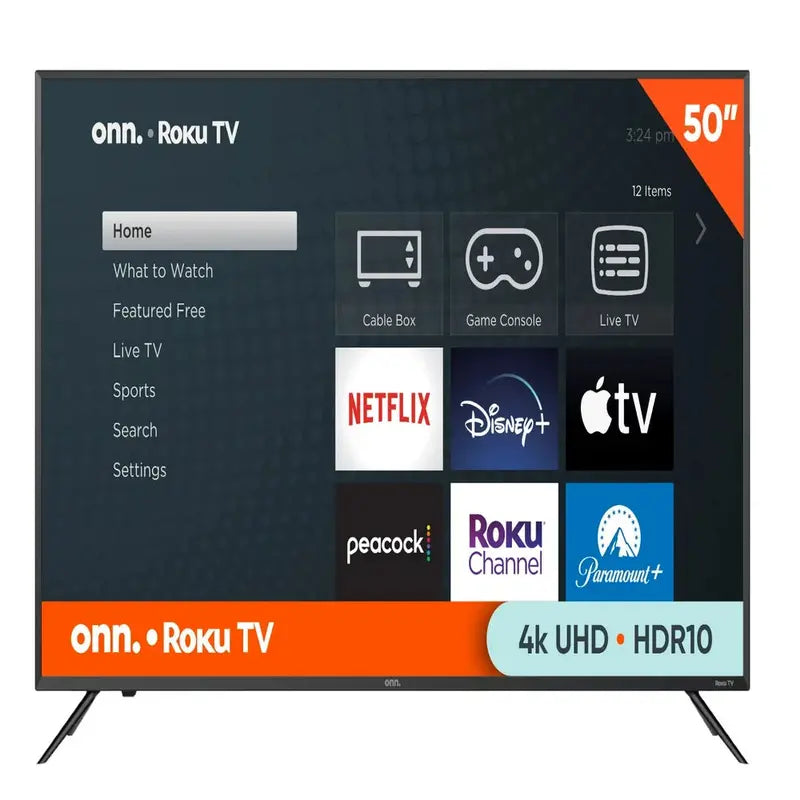 50  Class 4K UHD (2160P) LED Roku Smart TV HDR