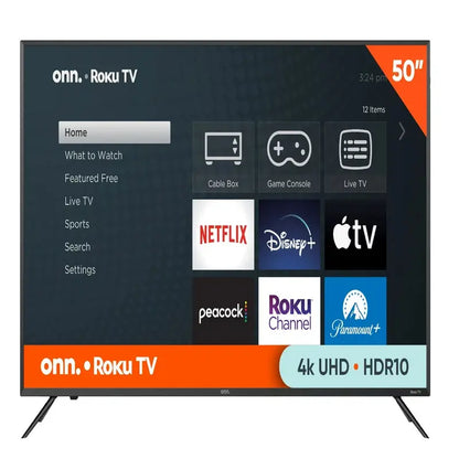 50  Class 4K UHD (2160P) LED Roku Smart TV HDR