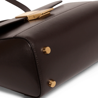 Mini Marly - Cuir Box Chocolat