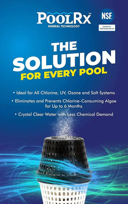 PoolRx Algaecide Units  4-Pack for 20K30K Gallon Pools
