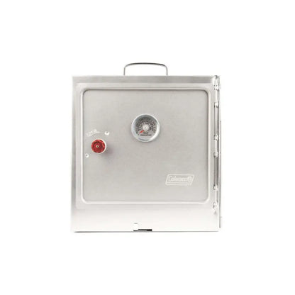 Coleman Portable Camping Oven with Thermometer, Adjustable Rack, Compatible with Camp Stoves, Durable Steel, Folds Flat