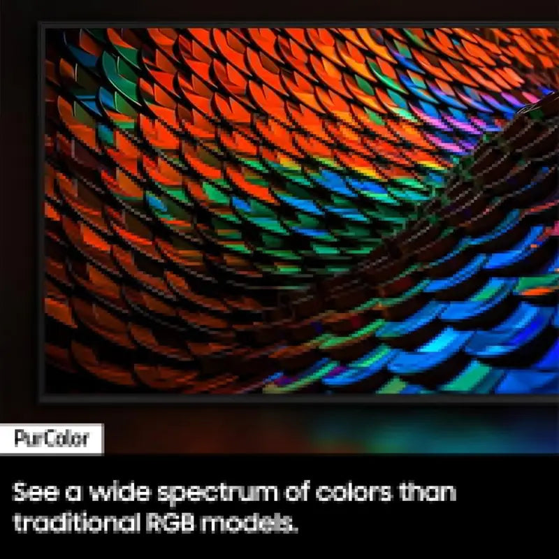 Samsung 85-Inch Crystal UHD 4K Smart TV DU7200B  PurColor, HDR, Tizen OS, 2024 Model