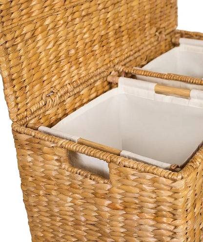 Extra-Large Split-Style Gift Basket with Premium Liner  Elegant Presentation for Gifting