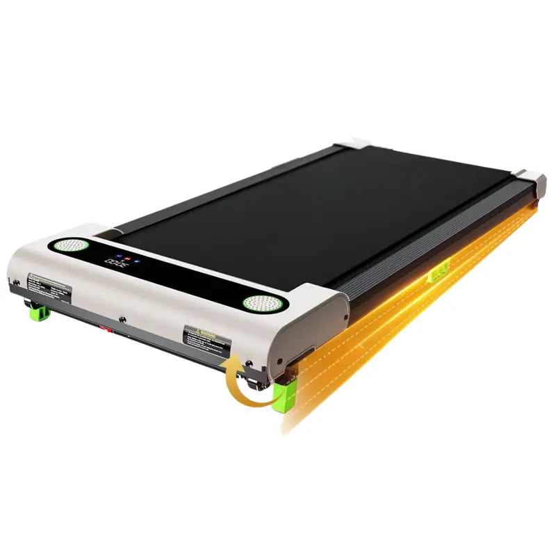 Manual Incline Walking Pad Treadmill with Compact Design & Digital Display