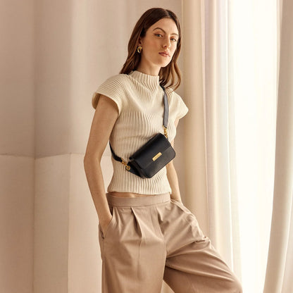 Roquette - Cuir Box Noir