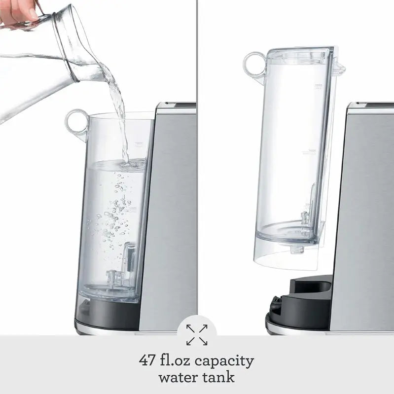 Breville Bambino BES450BSS Espresso Machine  Compact, Brushed Stainless Steel