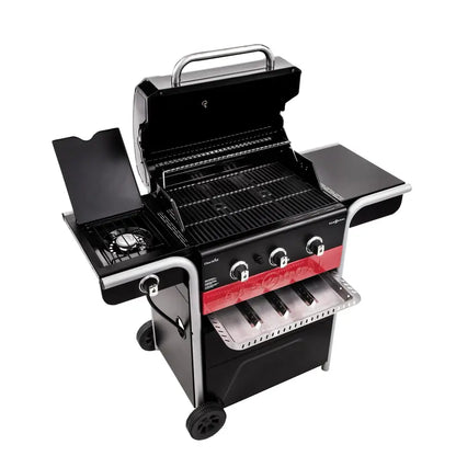 Gas2Coal 3-Burner LP Gas & Charcoal Outdoor Grill Combo