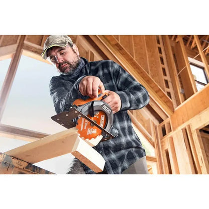 RIDGID 18V Cordless 10-Tool Combo Kit with (2) 2.0 Ah Battery, (1) 4.0 Ah Battery, Charger, and Bag R96259N