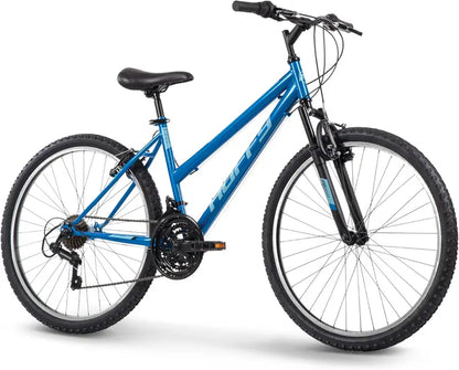 Huffy Stone Mountain Hardtail Mountain Bike  20″/24″/26″ Sizes, Shimano Shifting, Suspension Options & Youth-to-Adult Fit