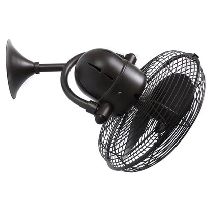 Atlas Kaye 13 in. LED IndoorOutdoor Textured Bronze Ceiling Fan with Wall Control KC-TB