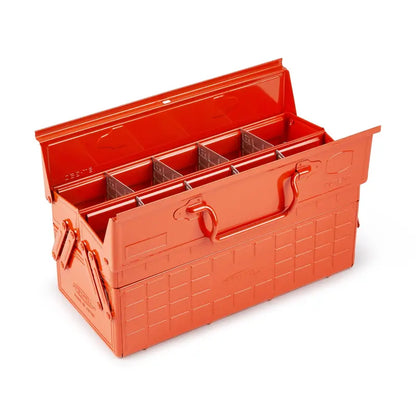 Toyo ST-350 Industrial Tool Box  Burnt Orange Finish