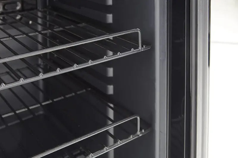 Swan 80L Undercounter Glass-Front Fridge  Multi-Use Beverage, Wine & Beer Cooler