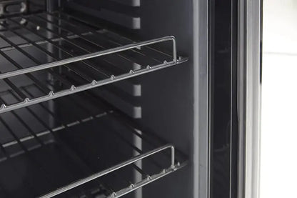 Swan 80L Undercounter Glass-Front Fridge  Multi-Use Beverage, Wine & Beer Cooler