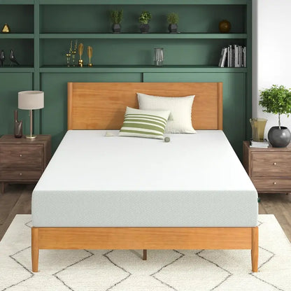 Zinus Lumbar+ 14-Inch King Mattress: Ergonomic Memory Foam with Targeted Lumbar Support, Cooling Gel Infusion, Green Tea Extract, and Soft Cool-to-Touch Cover
