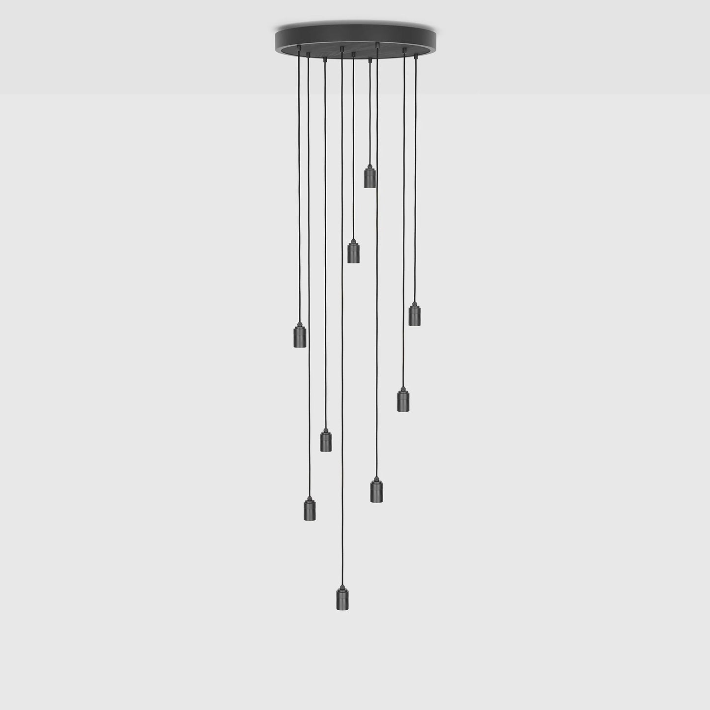 The Original Nine Pendant in Graphite