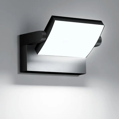 Weatherproof Outdoor Wall Light  40W Modern Adjustable Exterior Fixture, 6000K Cool White