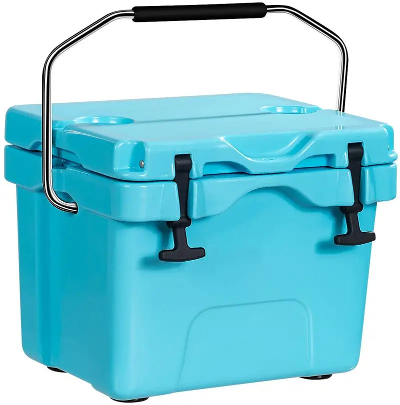 16-Quart Portable Cooler  Insulated Ice Chest for Day Trips and Outdoor Adventures