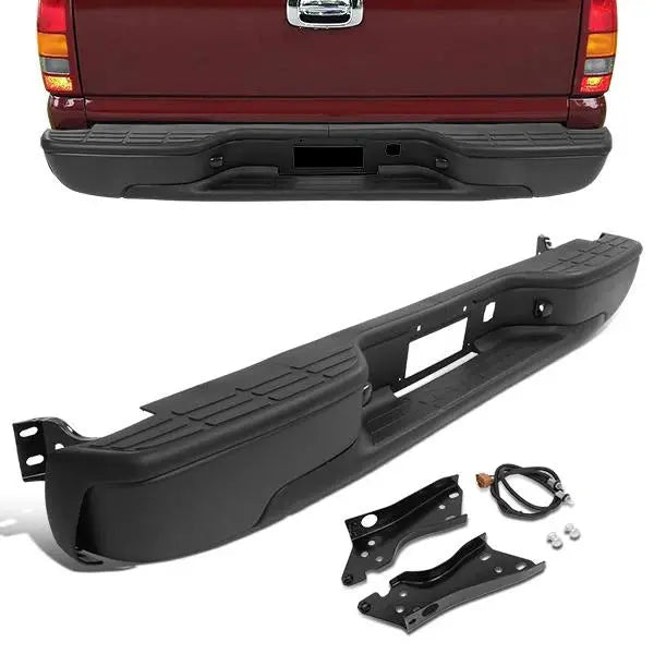 Chevy Silverado & GMC Sierra 1500/2500 Styleside Rear Step Bumper  19992007 Fitment