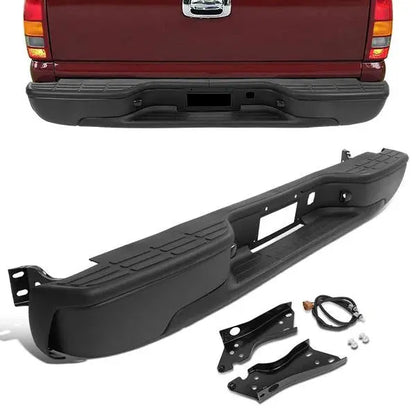 Chevy Silverado & GMC Sierra 1500/2500 Styleside Rear Step Bumper  19992007 Fitment