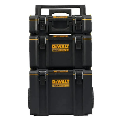 DEWALT ToughSystem 2.0 24-Inch Tower Toolbox  Modular 3-Piece Organized Storage System (DWST60437)
