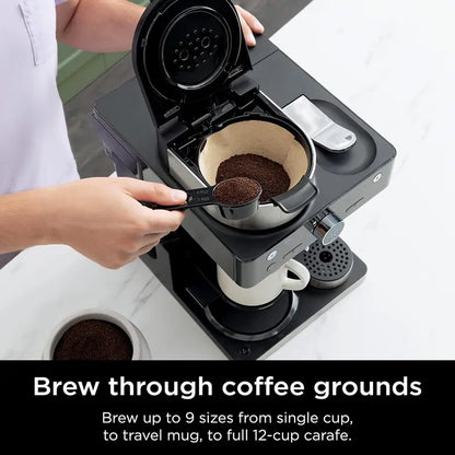 Ninja Espresso & Coffee Maker  3 Brew Styles, Single-Serve & Barista-Style System