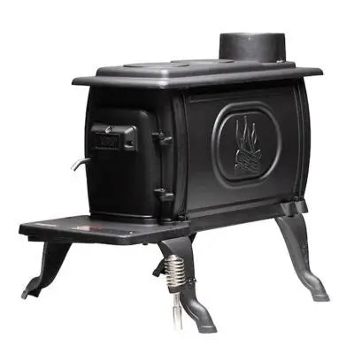 Logwood EPA-Exempt Cast Iron Wood Stove  900 Sq. Ft. Heating Capacity