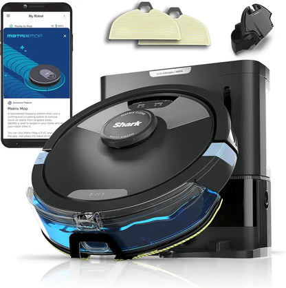 AI-Powered Robot Vacuum with LIDAR Navigation, XL Self-Empty Base (60-Day Capacity), HEPA Filtration & Pet Hair Optimization