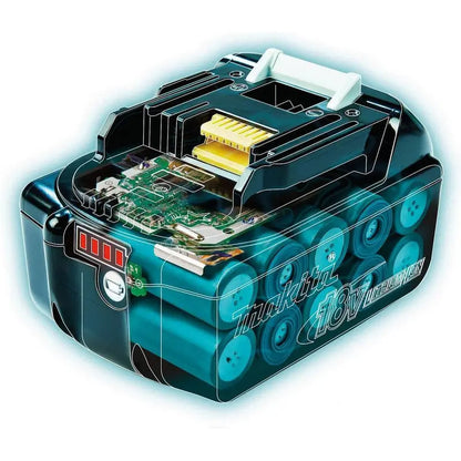 Makita 18V LXT Battery & Charger Starter Kit: 5.0Ah Lithium-Ion Pack with Brushless 18V Angle Grinder