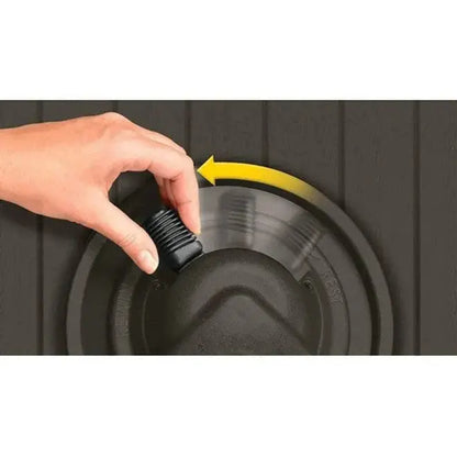 Suncast Aquawinder Auto-Rewind Hose Reel  125′ Water-Powered, Java Finish (2-Pack)