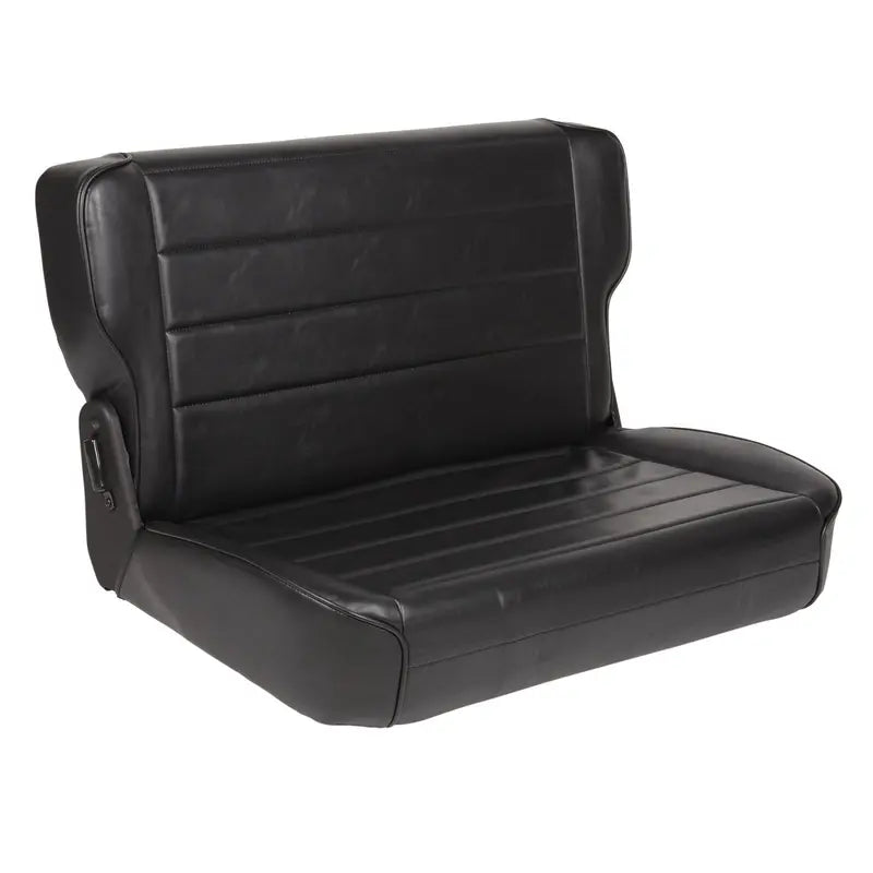 Smittybilt Fold and Tumble Rear Seat (Black)  41301