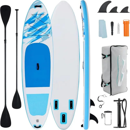 All-Level Inflatable Stand-Up Paddle Board  Lightweight, Portable & Beginner-Friendly