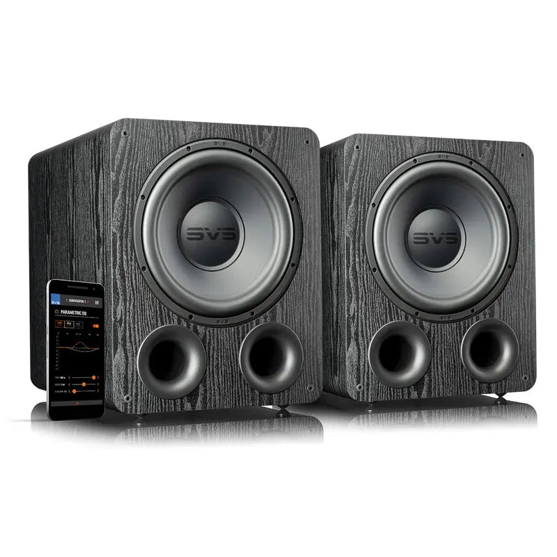 SVS PB-1000 Pro Ported Subwoofer Pair  Premium Black Ash Finish (2026)