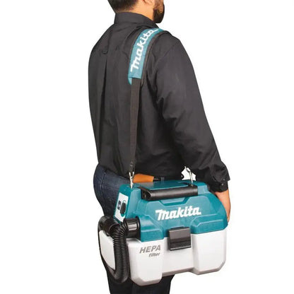 Makita XCV11T 18V LXT HEPA Wet/Dry Vacuum  2-Gallon Dust Extractor Kit with Accessories
