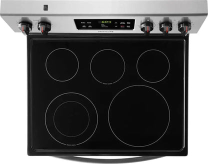 Frigidaire 30-Inch Stainless Steel Electric Range  Freestanding Smoothtop Oven & Cooktop