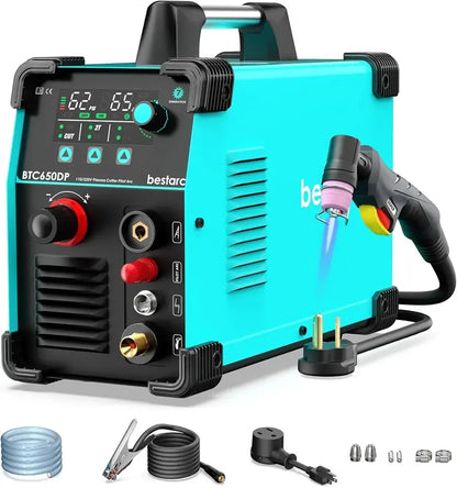 BTC500DP Dual-Voltage Plasma Cutter  50A, 7th Gen Digital Display, 110V/220V Input for Precision Metal Cutting