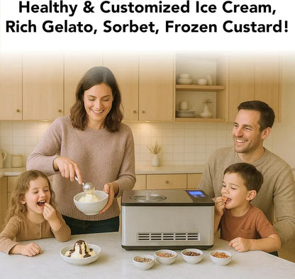 Whynter ICR-300SS Compressor-Powered Rolled Ice Cream Maker  0.5-Quart Stainless Steel Unit