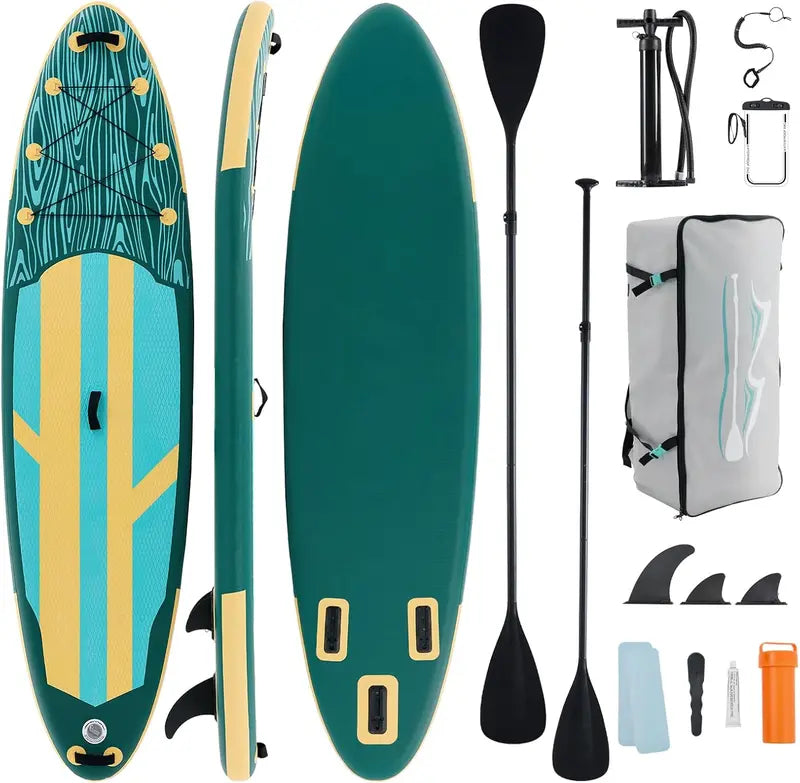 All-Level Inflatable Stand-Up Paddle Board  Lightweight, Portable & Beginner-Friendly