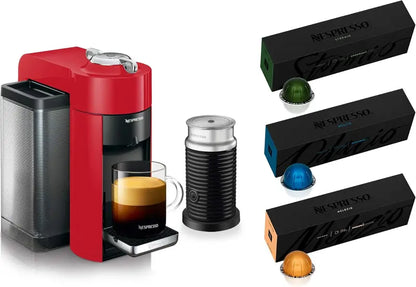 De’Longhi Nespresso Vertuo Coffee & Espresso System  Smart Capsule Recognition, Rich Crema, and Versatile Brew Sizes
