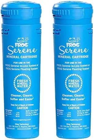 2 Frog Serene Mineral Cartridges for Hot Tubs & Spas up to 600 Gallons  Quick & Easy Sanitizer