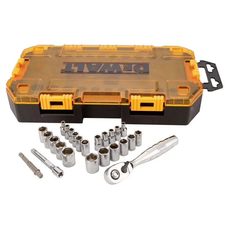 25 piece 1/4 In. Drive Socket Set