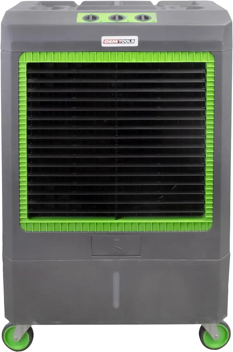 Portacool 3-Speed Evaporative Cooler, Green/Gray, 5300 CFM, Portable, Cools Up to 1600 Sq Ft