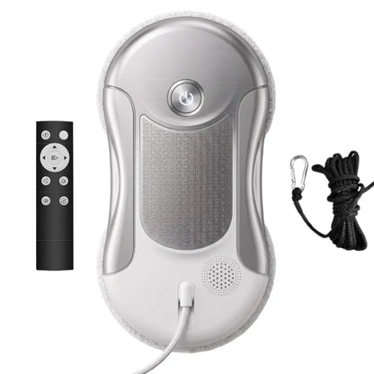 5800Pa Smart Window Cleaning Robot with Dual Spray Nozzles and Edge-Sensing Navigation