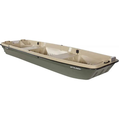 Pelican Intruder 12-Foot Jon Boat  Lightweight Aluminum Fishing Vessel