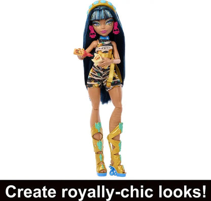 Monster High Skulltimate Secrets Celo de Nile Doll and Fashion Set with Dress-Up Locker