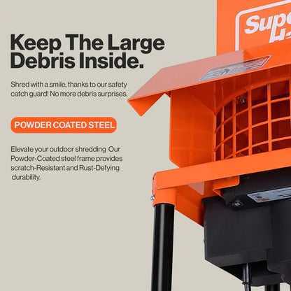 SuperHandy GUO056 Heavy-Duty Electric Shredder & Garden Mulcher