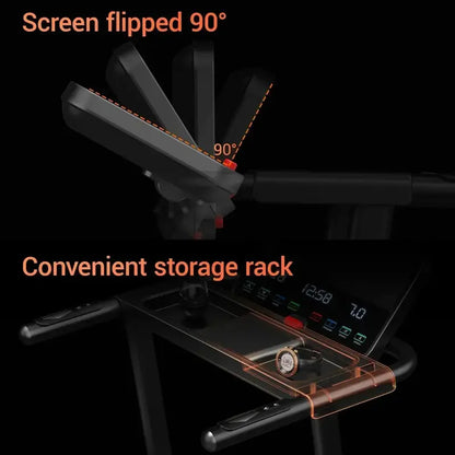 Home Treadmill with 15% Incline  3.0 HP Brushless Motor & Dual Cushioning