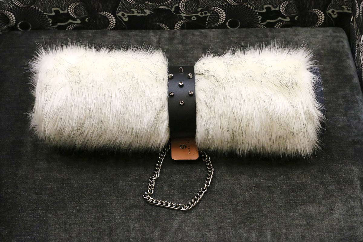 Couverture pour chien « Metis » Blue Ice - Tissu Jean-Paul Gaultier