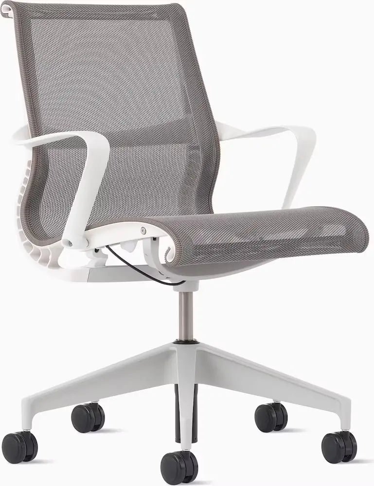 Setu Chair with Armrests  Flexible Kinetic Support &amp; Four-Way Adjustable Arms