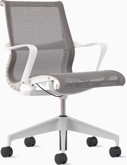 Setu Chair with Armrests  Flexible Kinetic Support &amp; Four-Way Adjustable Arms